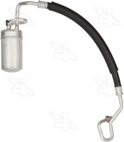 Four Seasons A/C Accumulator with Hose Assembly,A/C Refrigerant Suction Hose P/N:55628