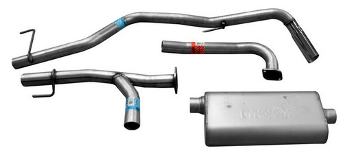 Exhaust System Kit-Ultra Flo Welded Single System fits 05-16 Frontier 4.0L-V6