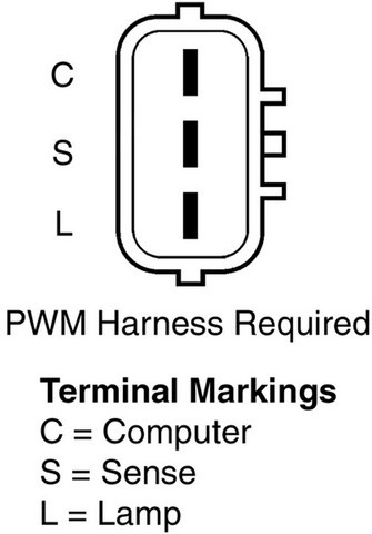 TERREPOWER formerly BBB Industries Alternator P/N:11441