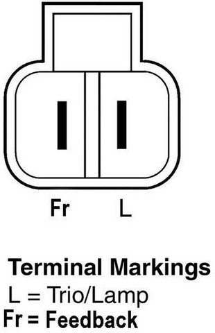 TERREPOWER formerly BBB Industries Alternator P/N:11608