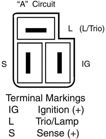 TERREPOWER formerly BBB Industries Alternator P/N:14336
