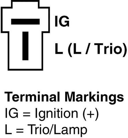 TERREPOWER formerly BBB Industries Alternator P/N:14967