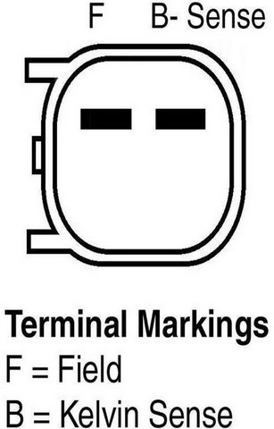 TERREPOWER formerly BBB Industries Alternator P/N:42070