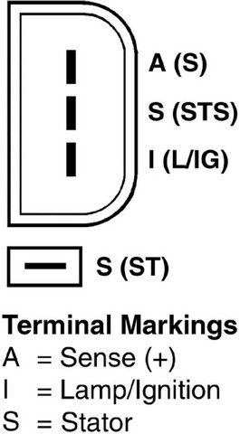 BBB Industries Alternator P/N:7761-P57