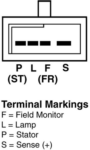 BBB Industries Alternator P/N:7942-2