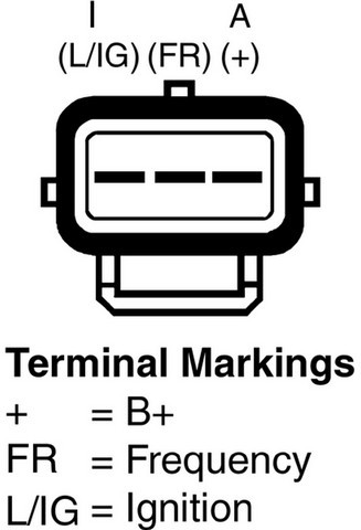 TERREPOWER formerly BBB Industries Alternator P/N:8265