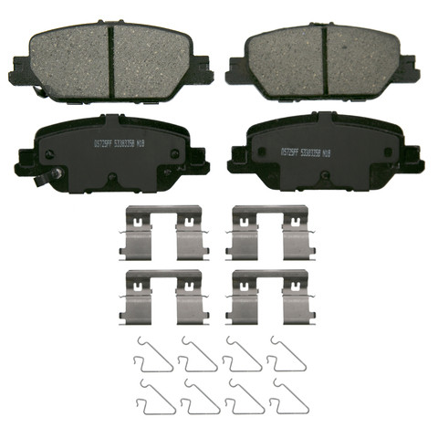 Disc Brake Pad Set-QuickStop Disc Brake Pad Wagner ZD2037 fits 17-23 Honda CR-V