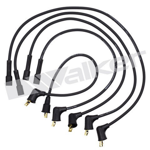Spark Plug Wire Set-Direct Fit Walker Products fits 1986 Hyundai Pony 1.5L-L4