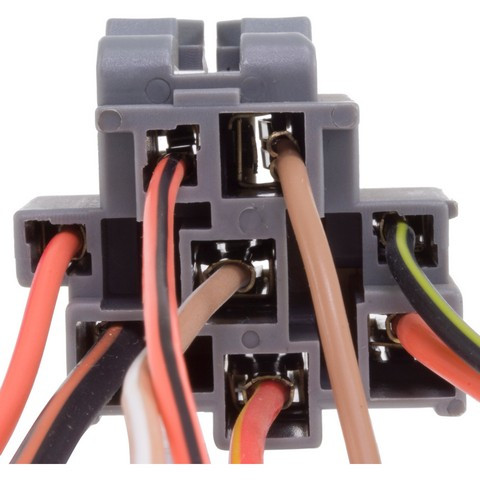 Wells Vehicle Electronics Headlight Dimmer Switch Connector,Headlight Switch Connector P/N:1P1103