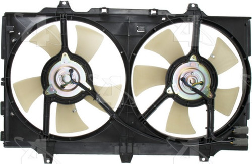 Four Seasons Dual Radiator and Condenser Fan Assembly 75238 - view 2