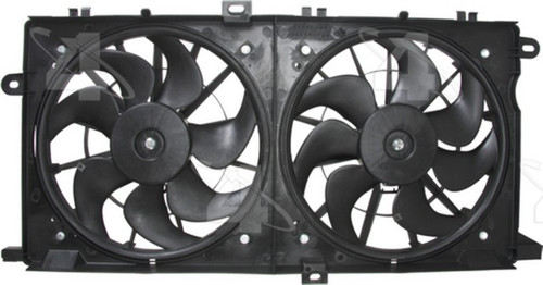 Four Seasons Dual Radiator and Condenser Fan Assembly 75531