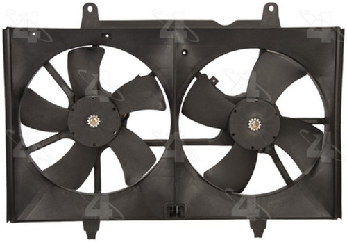 Four Seasons Dual Radiator and Condenser Fan Assembly 75609 - view 2