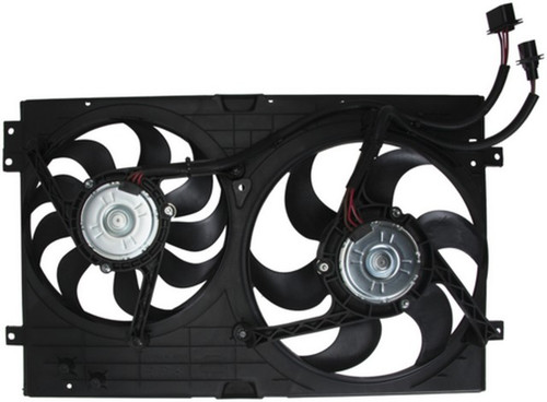 Four Seasons Dual Radiator and Condenser Fan Assembly 75612 - view 2