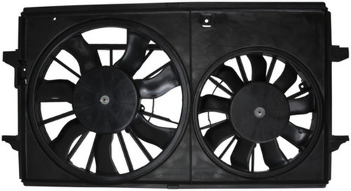 Four Seasons Dual Radiator and Condenser Fan Assembly 75614