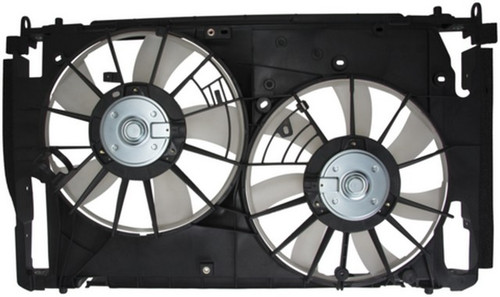 Four Seasons Dual Radiator and Condenser Fan Assembly 75653 - view 2