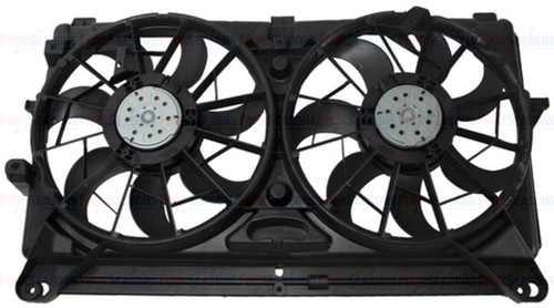 Four Seasons Dual Radiator and Condenser Fan Assembly P/N:76016