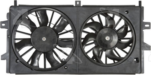 Four Seasons Dual Radiator and Condenser Fan Assembly 76022 - view 2