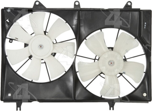 Four Seasons Dual Radiator and Condenser Fan Assembly 76037 - view 2
