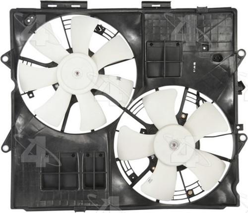 Four Seasons Dual Radiator and Condenser Fan Assembly 76059 - view 2