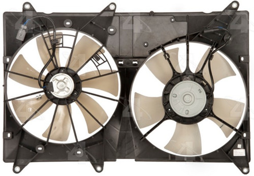 Four Seasons Dual Radiator and Condenser Fan Assembly P/N:76143