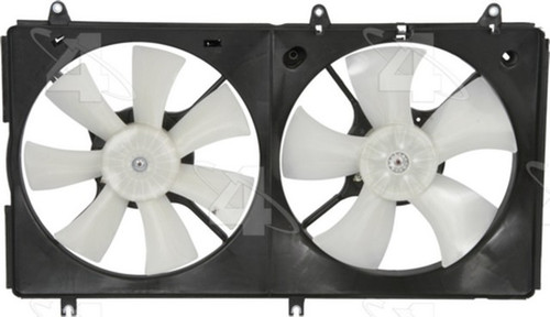 Four Seasons Dual Radiator and Condenser Fan Assembly P/N:76173