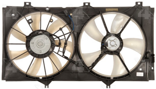 Four Seasons Dual Radiator and Condenser Fan Assembly P/N:76187