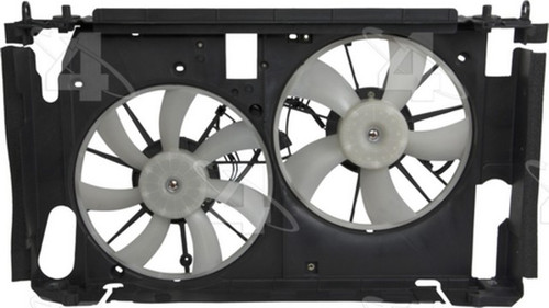 Dual Radiator and Condenser Fan fits 2006-2012 Toyota RAV4  FOUR SEASONS