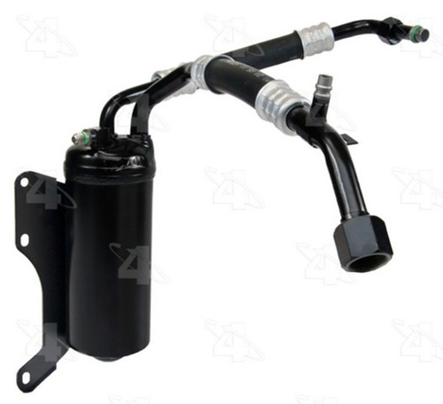 Four Seasons A/C Accumulator with Hose Assembly,A/C Refrigerant Suction Hose 83028