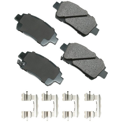 Akebono ProACT Disc Brake Pad Set P/N:ACT822A Akebono ProACT Disc Brake Pad Set P/N:ACT822A