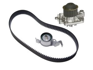 Gates Engine Timing Belt Kit with Water Pump TCKWP201A