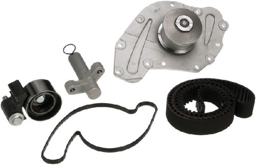 Gates Engine Timing Belt Kit with Water Pump TCKWP295D