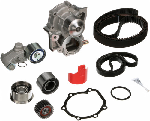 Gates Engine Timing Belt Kit with Water Pump TCKWP304ASF