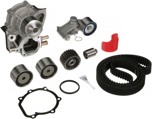 Gates Engine Timing Belt Kit with Water Pump TCKWP328N