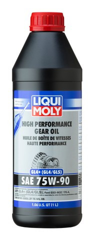 Differential Oil-High Performance Gear Oil(GL4+) SAE 75W-90, 1 Liter Liqui-Moly 20012