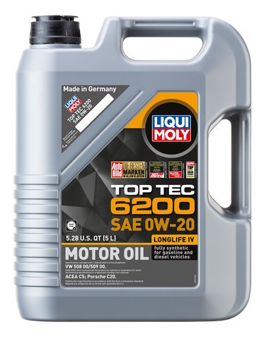 Engine Oil-Top Tec 6200 0W-20, 5 Liter Liqui-Moly 20238