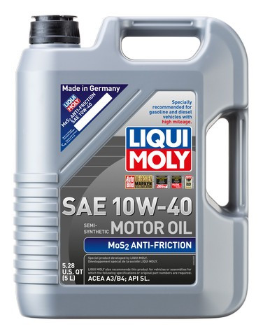Engine Oil-MoS2 Antifriction Motoroil 10W-40, 5 Liter Liqui-Moly 2043