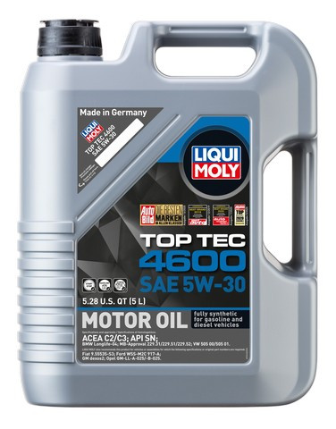 Engine Oil-Top Tec 4600 5W-30, 5 Liter Liqui-Moly 20448
