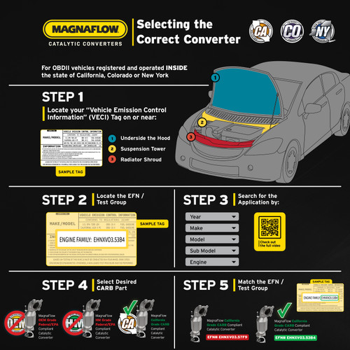 MagnaFlow Exhaust Products Catalytic Converter - view 2