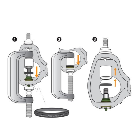 Mevotech TTX Suspension Ball Joint TXK80026 - view 6