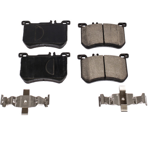 Disc Brake Pad Set-Front Z17 Low-Dust Ceramic Brake Pads with Hardware 17-1670