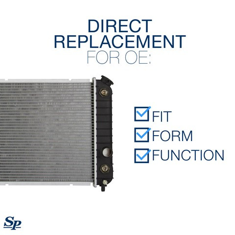 Spectra Premium Radiator CU1826 - view 2