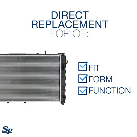 Spectra Premium Radiator CU2795 - view 2