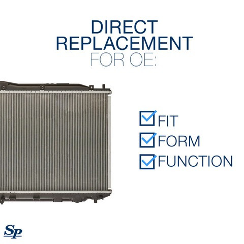 Spectra Premium Radiator P/N:CU2922