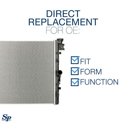 Spectra Premium Radiator P/N:CU2957