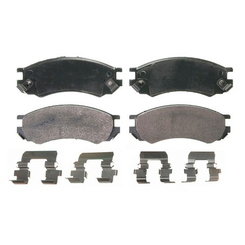 FVP Friction Disc Brake Pad Set P/N:FVM507