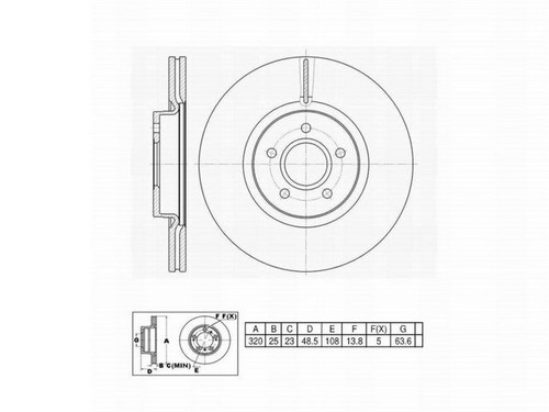 FVP Brake Drums & Rotors Disc Brake Rotor P/N:662961