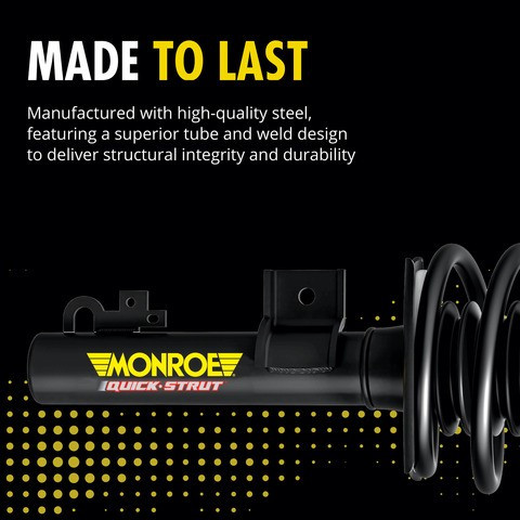 Monroe Shocks & Struts Suspension Strut and Coil Spring Assembly 173106