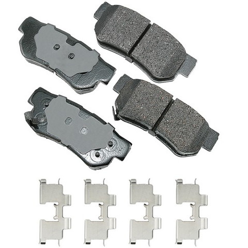 Akebono ProACT Disc Brake Pad Set P/N:ACT863A