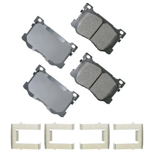 Akebono ProACT Disc Brake Pad Set P/N:ACT1799