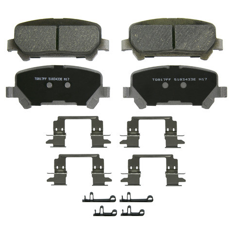 Wagner Brake Disc Brake Pad Set P/N:QC1806